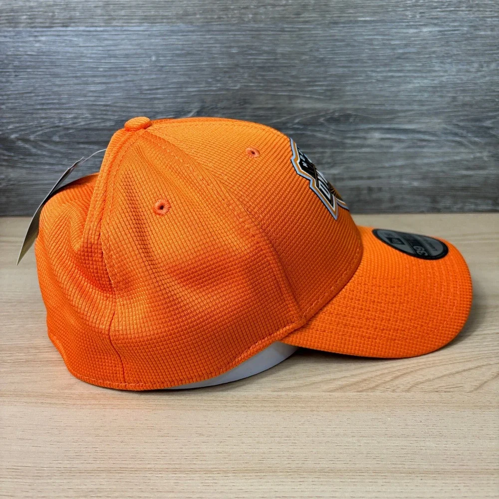 Houston Dynamo Hat Cap Fitted Size L-XL Orange Soccer MLS‎ New Era NWT